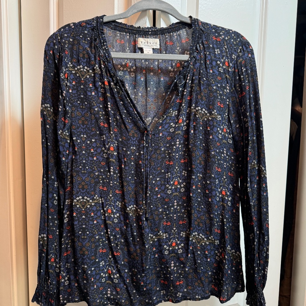 Velvet Blouse